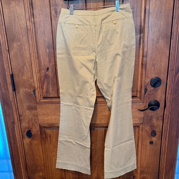 Cato Khaki Button-Front Pants - Picture 3 of 8